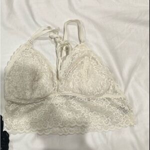 Arie ivory lace bras size XS